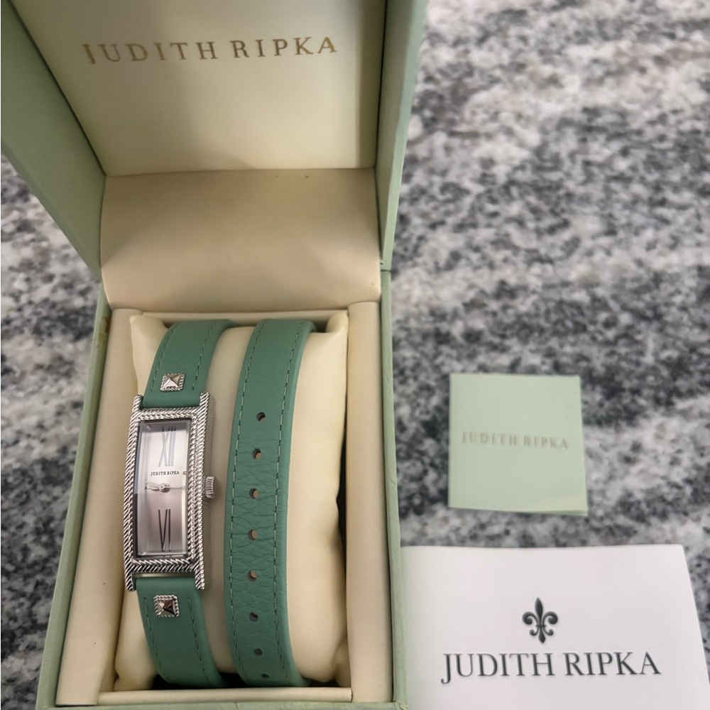 Water resistant Judith Ripka NEW watch